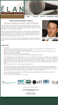 Mobile Screenshot of elanspeakersagency.com